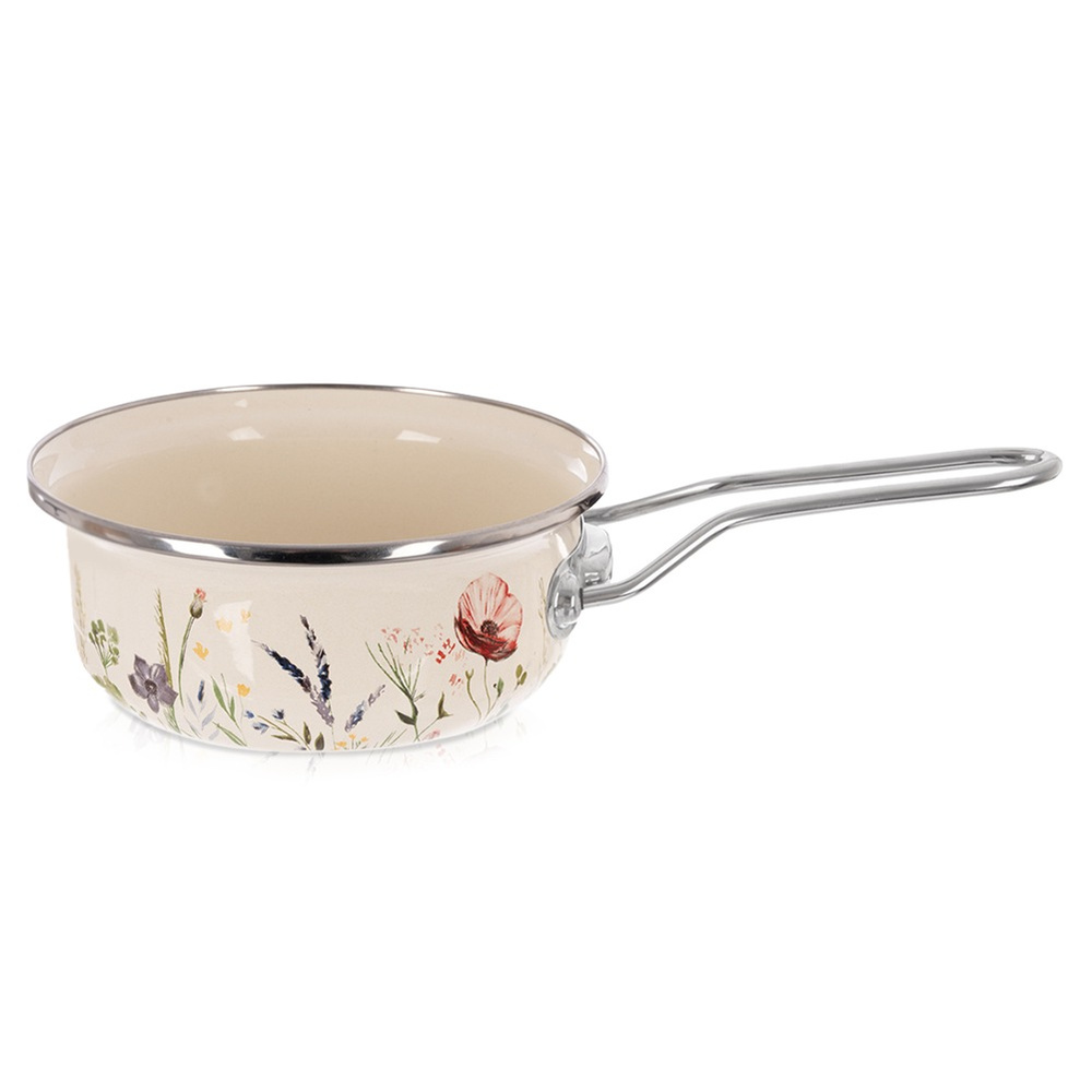Maki-emaille-topf Für Sahne, 14 Cm, 650 Ml
