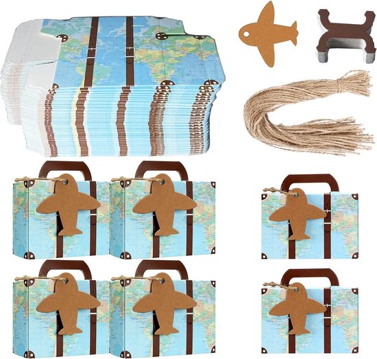 Geschenkboxen 50 Stück Kleine Geschenkboxen Aus Kraftpapier Für Hochzeiten Schmuck Gastgeschenke Süßigkeiten Schokolade Bonbons Lieblingsboxen Blau