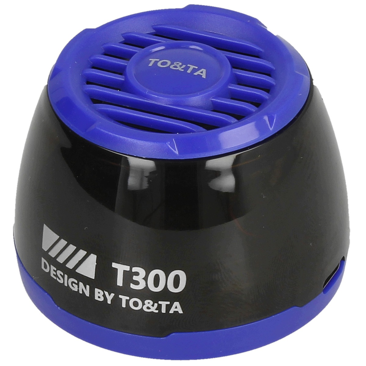 [pacza] Kabelloser Bluetooth-lautsprecher Mp3 Microsd Led Magnetisch Blau N65n