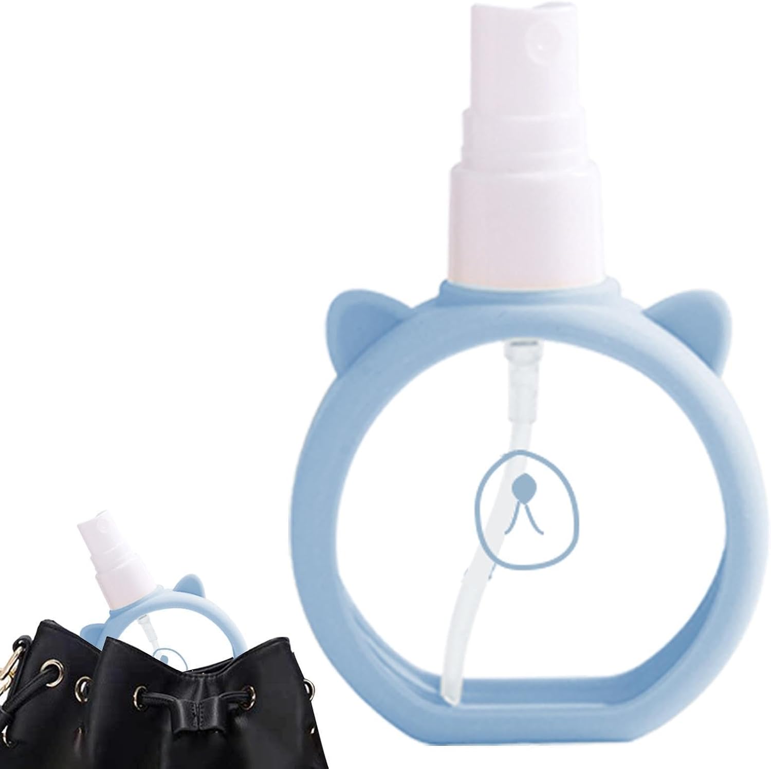 Mini-sprühflaschen 55-ml-reisesprühflasche Auslaufsichere Mini-sprühflaschen Mit Feinem Nebel Und Deckel Für Ätherische Öle, Gesichtswasser Und Beruhigendes Wasser