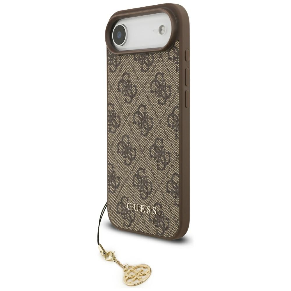 Guess 4g Charms Collection Magsafe Hülle Für Iphone Air Braun