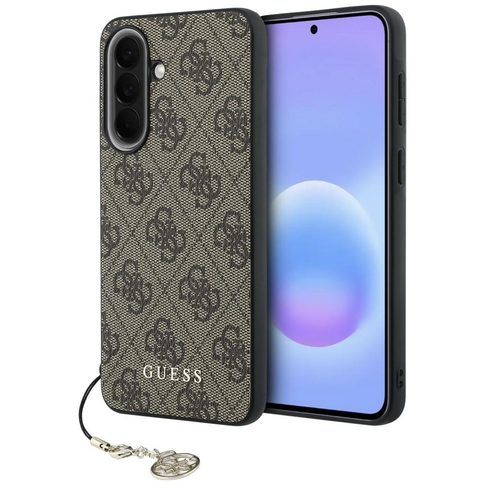 Guess 4g Charm Hülle Für Samsung Galaxy A57 5g Braun