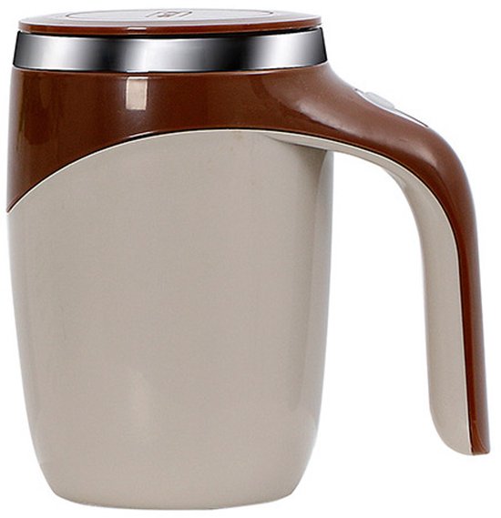 Selbstumrührender Becher Wiederaufladbarer Automatischer Magnetischer Elektrischer Kaffeebecher Mit Rotierendem Rührstab Geeignet Für Büro Küche