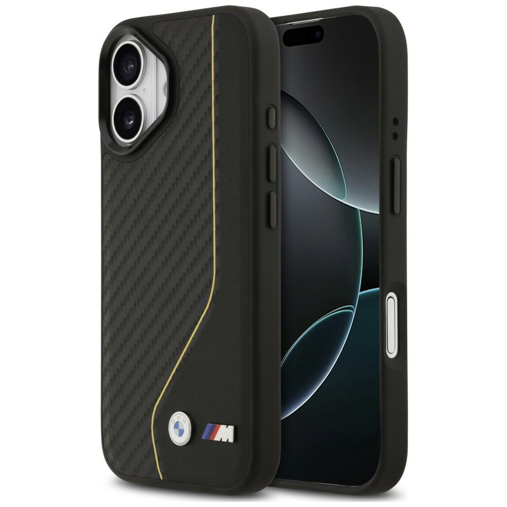 Bmw M Carbon Line & Logo Magsafe Hülle Für Iphone 17 Gelb
