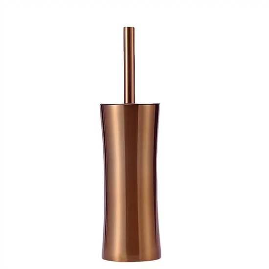 Wc-bürste Und Halter-set Aus Edelstahl, Goldfarben, Gebürstetes Gold, Badezimmeraccessoires, Wc-bürste Und Halter, Badezimmer-wc-bürste (antikgold)