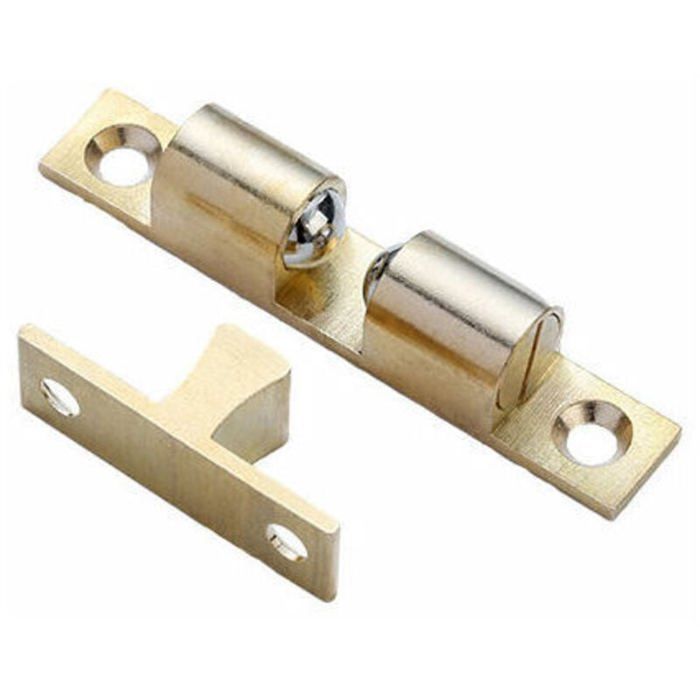 Kugelverschluss Aus Messing – Rollenverschluss – Doppelkugel – 2 Kugeln – 70 Mm – Gold – Einfache Montage