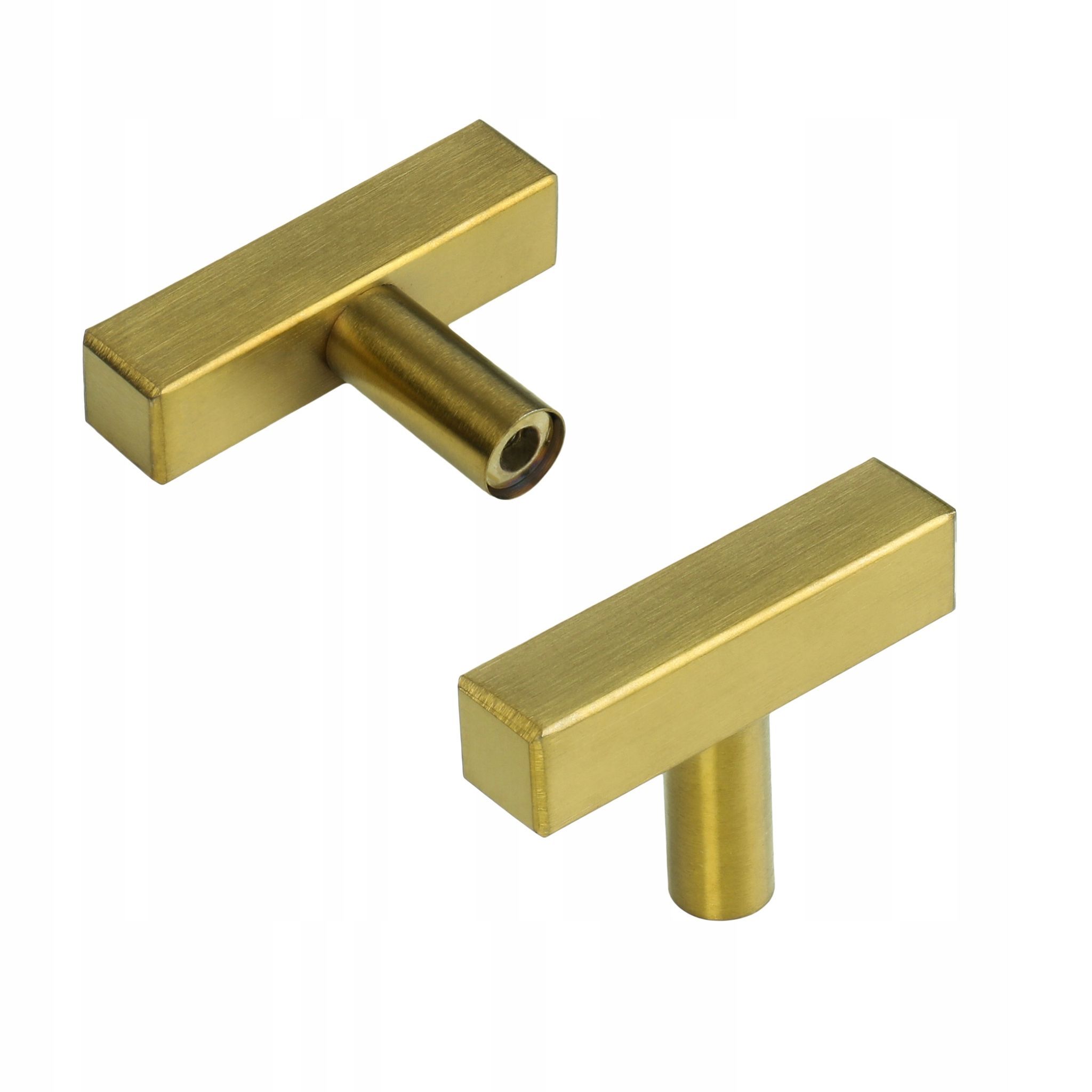Klassischer Möbelgriff Aus Gebürstetem Gold, 50 Mm