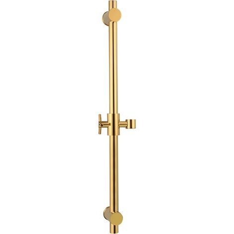 Bj4022 66cm Wandmontierte Duschstange Aus Goldfarbenem Titanmessing