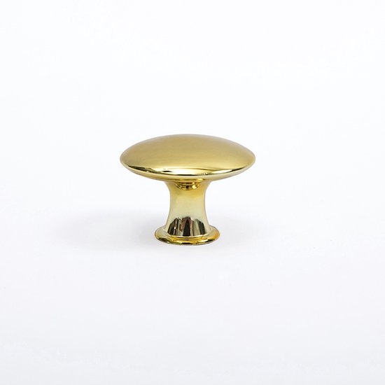 Schrankknopf 15 Mm Küchenschubladenknöpfe, Türknöpfe Mit Einem Loch, Kommodenschubladengriffe Gold 5 Stück