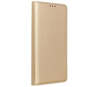 Smart Magnet Goldene Geschlossene Hülle Mit Klappe Für Xiaomi Redmi 10c 4g + Glas