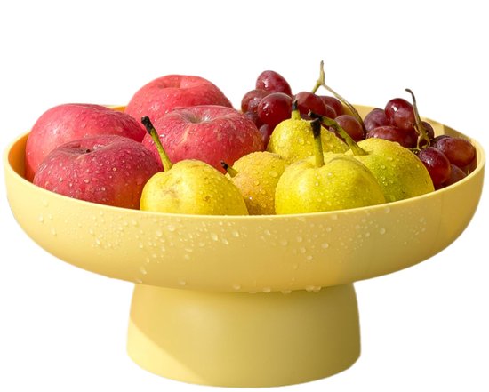 Multifunktionale Obstschale Modern Und Praktisch 1 Stück Gelb