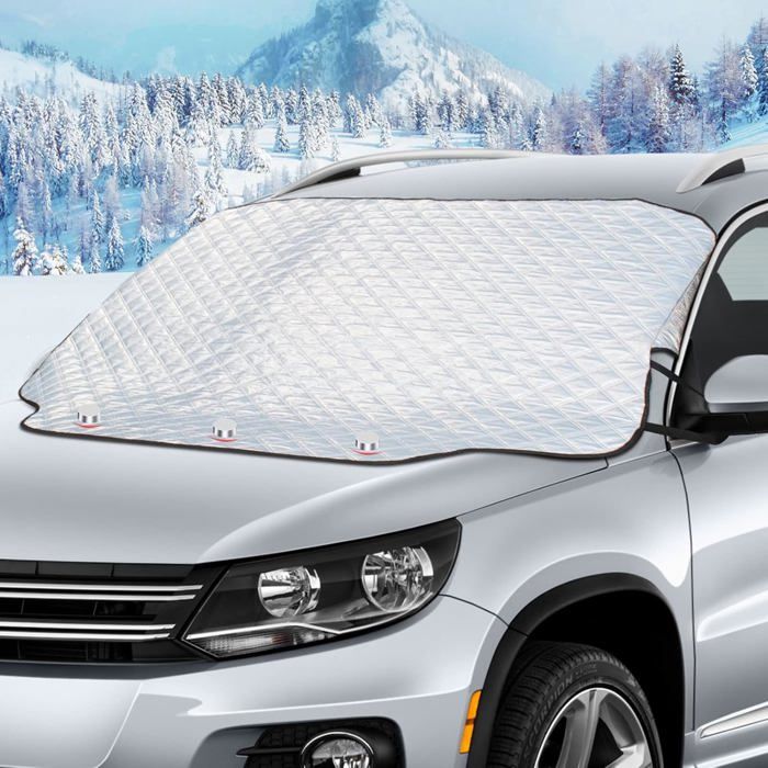 Auto-windschutzscheibenabdeckung, Magnetischer Winter-windschutzscheibenschutz, Universeller Auto-windschutzscheiben-sonnenschutz.