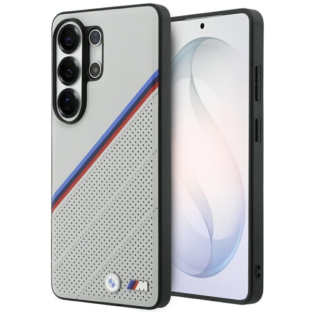 Bmw Tricolor Metal Logo Magsafe Hülle Für Samsung Galaxy S26 Ultra Grau