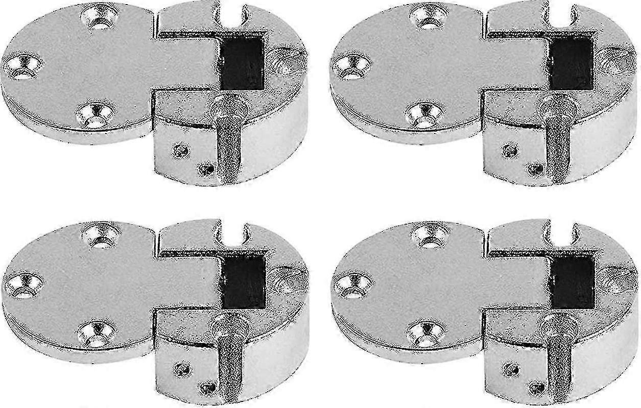 Charnière À Rabat À 90 Degrés De 30 Mm Pour Couvercles De Meubles, Charnières À Languette Pour Portes Pliantes, Charnière Pour Portes De Placards De Cuisine, Lot De 4 Invisibles, Porte-bonheur