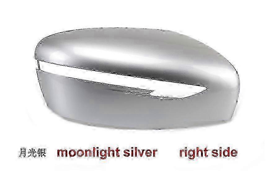 Accessoires Auto Pour Nissan X-trail / Qashqai 2014-2021 : Coque De Rétroviseur Extérieur, Couleur Argent (côté Droit).