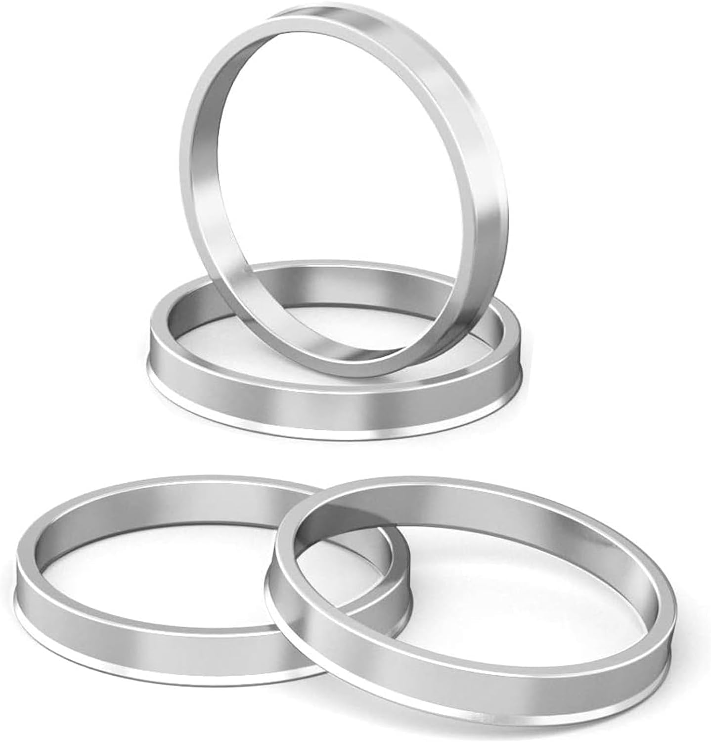4-piece Centring Rings Rims Aluminium 74.1 X 72.6 Mm Alloy Wheels Centring Rings Hub Centric Rings Anodised Aluminium Ring For Bmw