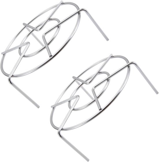 2 Teiliges Dampfeinsatz Set Rostbeständige, Multifunktionale Dampfeinsätze Aus Edelstahl (silber) Für Den Gebrauch Zu Hause Und In Restaurants.