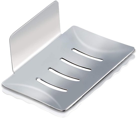 Selbstklebender Seifenhalter Edelstahl Für Bad Und Küche Silber
