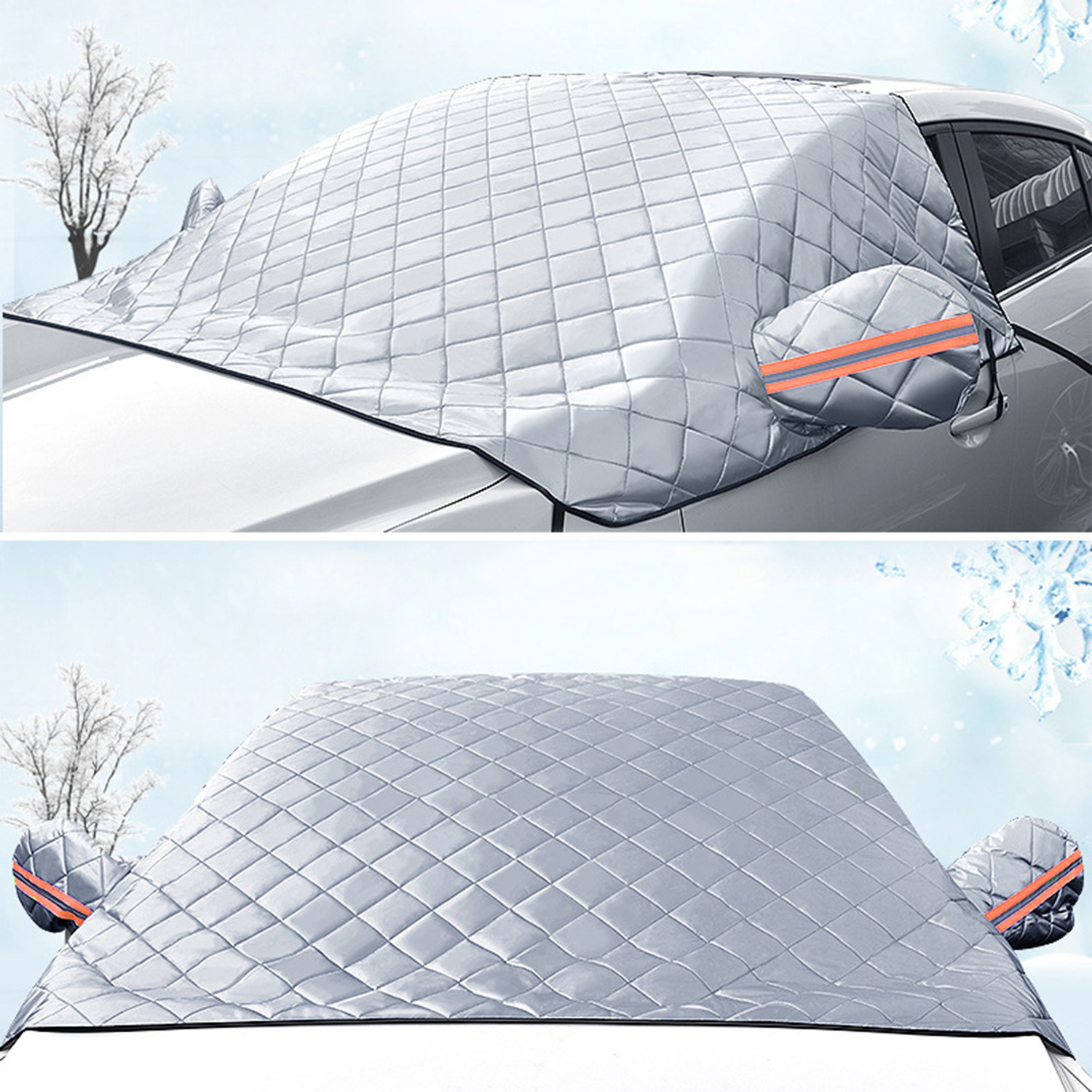 Windschutzscheibe, Schneeschutzhülle Für Autos, Schneefanggitter Für Die Windschutzscheibe, Autozubehör Für Den Außenbereich, Modelle Für Minivans Und Suvs