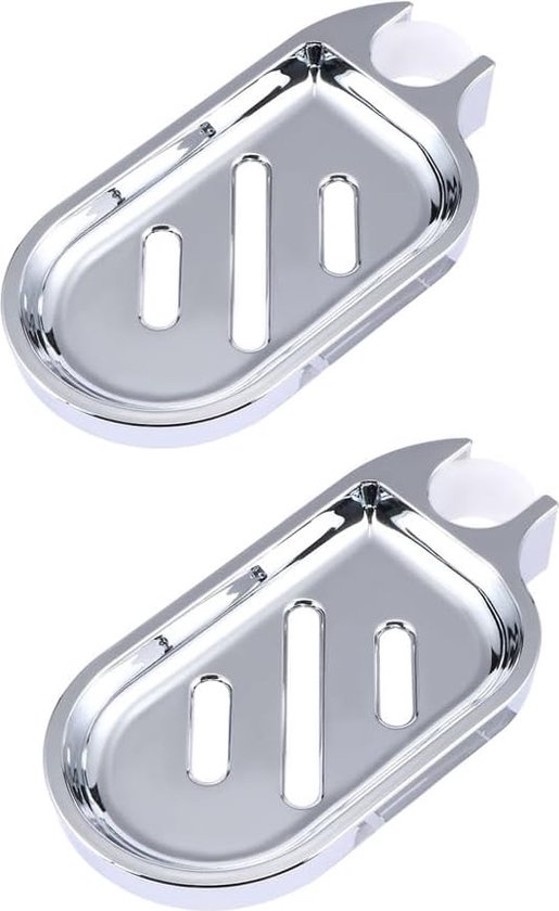 2 Teilige Seifenschale Für Die Dusche, Verstellbare Seifenschale Für Duschstangen, Bohrfreie Seifenschale Für Duschstangen, Für Badezimmerduschen