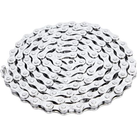 Quick Link X8 6/7/8-fach Ersatzkette Für Rennräder, 18/21/24-fach Ketten Für Mountainbikes Und Bmx-räder, 116 Glieder, Silber