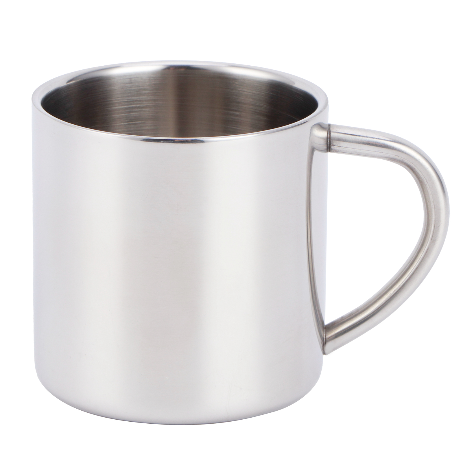 Tee-/milchbecher Aus Edelstahl 304, Hitzebeständig, Mit Henkel, Ideal Für Zuhause Und Büro.