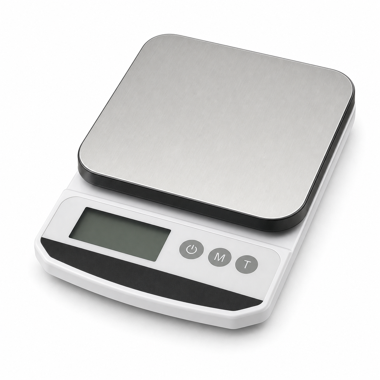 Wiederaufladbare Küchenwaage 5 Kg 0,1 G Edelstahlplatte
