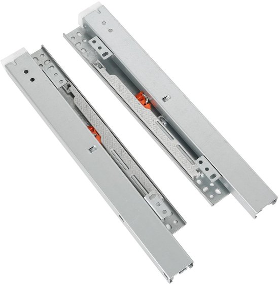 Cosensi Dailygoods Cosensi Dailygoody Basisführungen Teleskopschienen Vollauszug Silber Schubladenschienen Geräuscharmer Betrieb Für Die Bodenmon