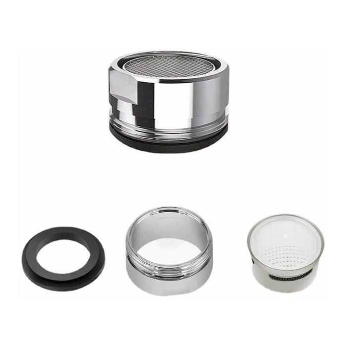 3-teiliges Wasserhahn-luftsprudler-set, 24-mm-luftsprudler-filter-wasserhahnzubehör, Wassersparer Mit Dichtungsring, Geeignet Für Küche Und Bad.