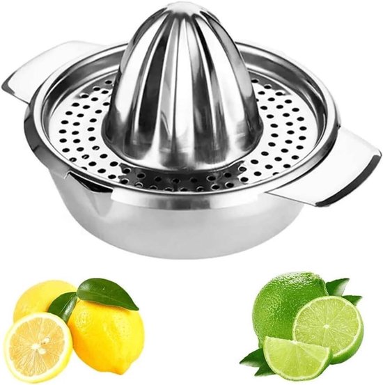 Zitruspresse Frischer Saft Einfache Bedienung 17 X 10,7 Cm Silber