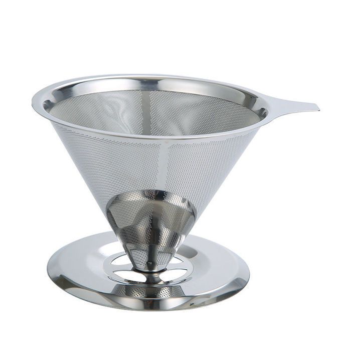 Kaffeefilter – Aus Edelstahl – Waschbar Und Wiederverwendbar – Netzgewebe – Hohe Qualität