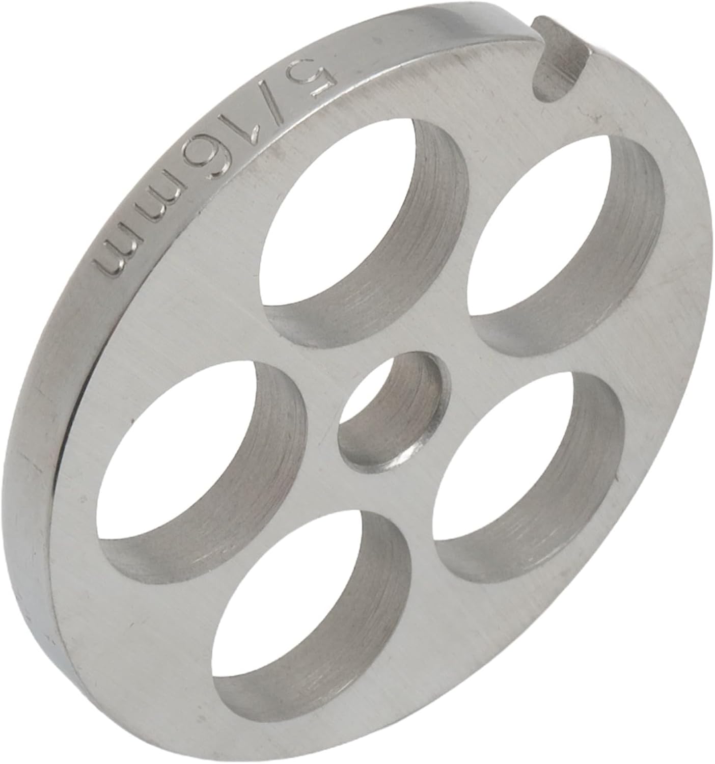 Meat Grinder Discs Perforated Discs, Use Stainless Steel Disc No. 5 In Various Meat Grinders, Including Bosch And Bauknecht, Food Processor For Meat, Vegetables And Fish (16 Mm)