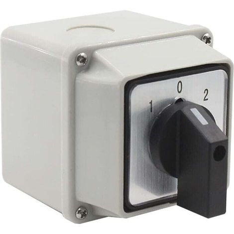 Universeller 380v 20a Umschalter Mit Montagekasten Und Drehnockenwahlschalter