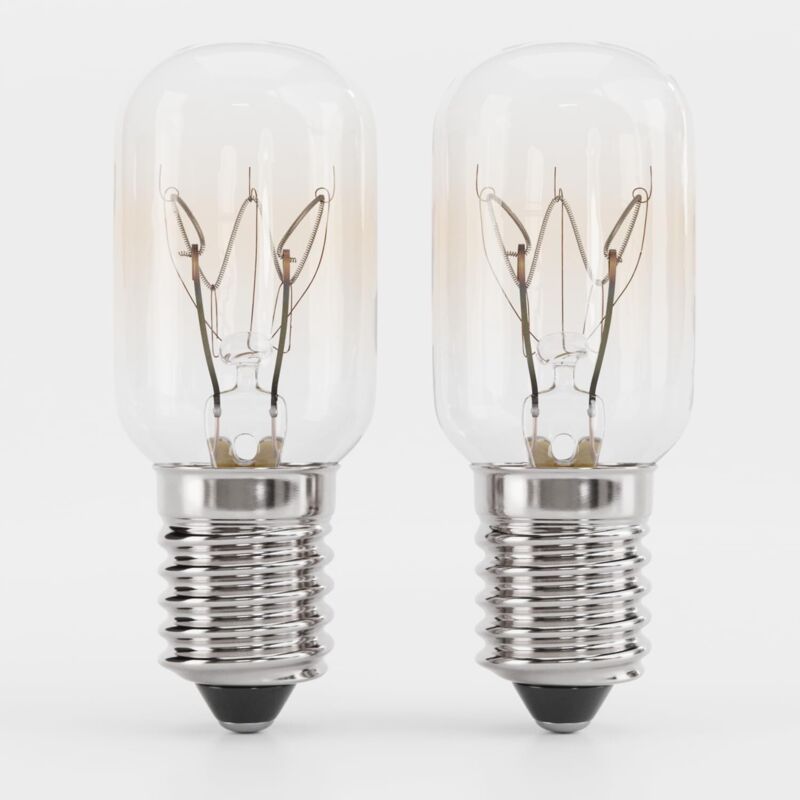 X 15w E14 Warmweiße Kühlschranklampen, Auch Geeignet Für Nähmaschinen, Dunstabzugshauben, Salzkristalllampen Und Gefrierschränke. 15w Kühlschranklampe, T22, 90 Lumen & 2700k, Kühlschranklampe