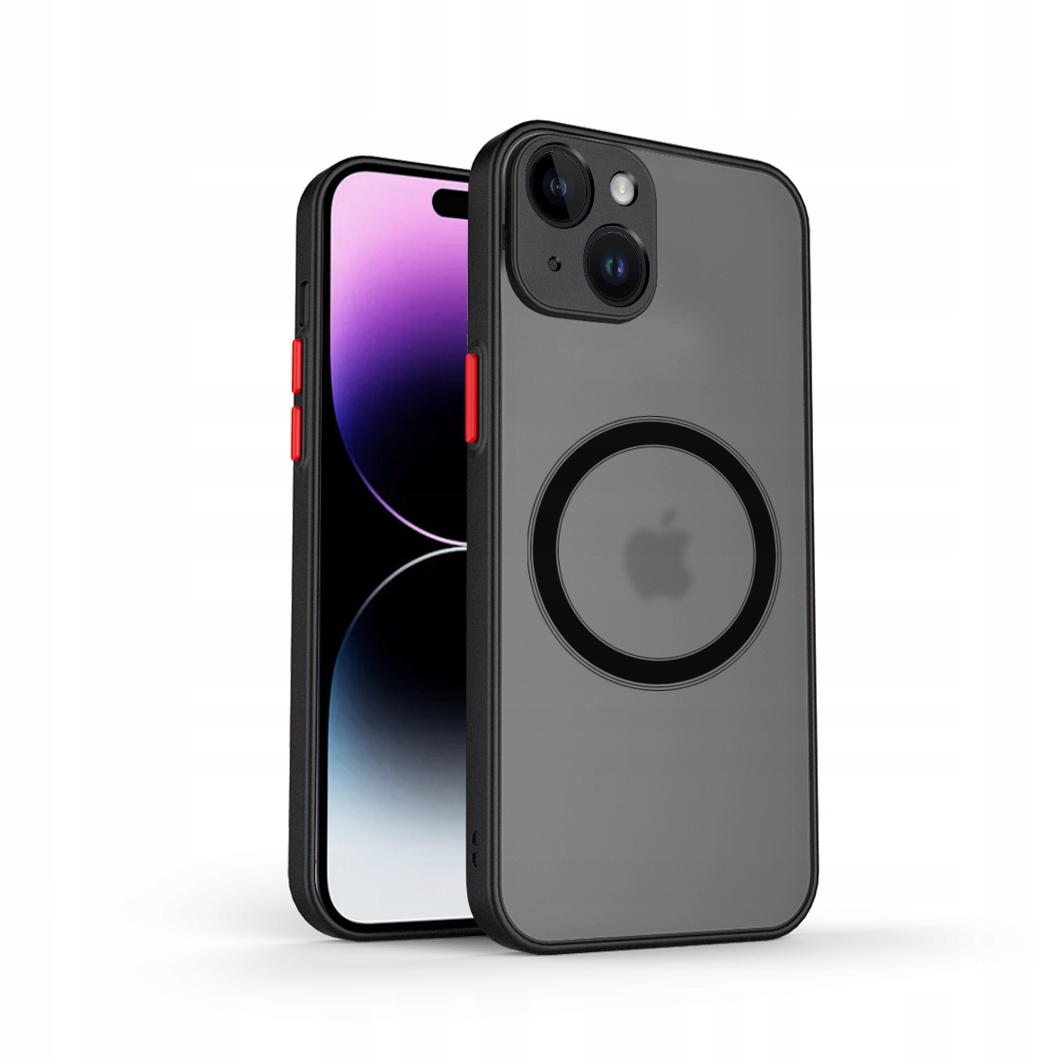 Hülle Für Iphone 14 Plus 14+ + 9h Glas 360° Verstärkt Für Magsafe Transparente Hülle