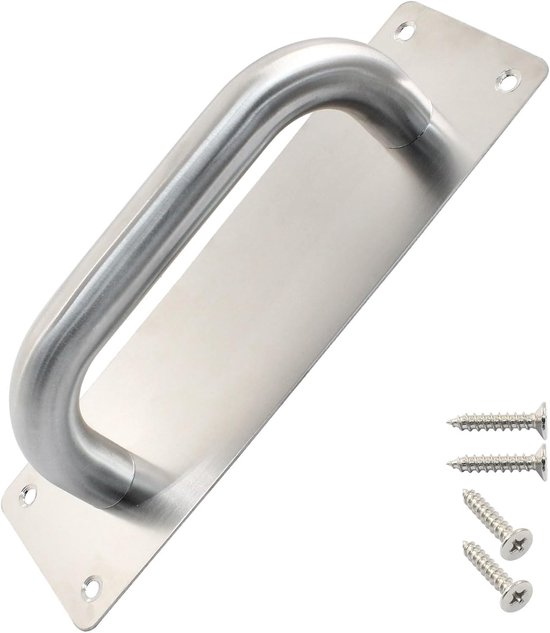 Türgriff Schiebetürgriff Türgriff Silber Möbelgriff Schrauben Inklusive 200 X 65 Mm Edelstahl Schiebetürgriff Türbeschläge