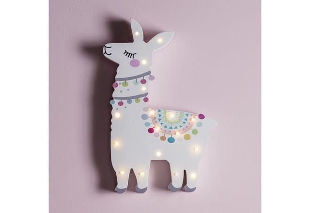 Lama Wandlampe Kinderzimmer