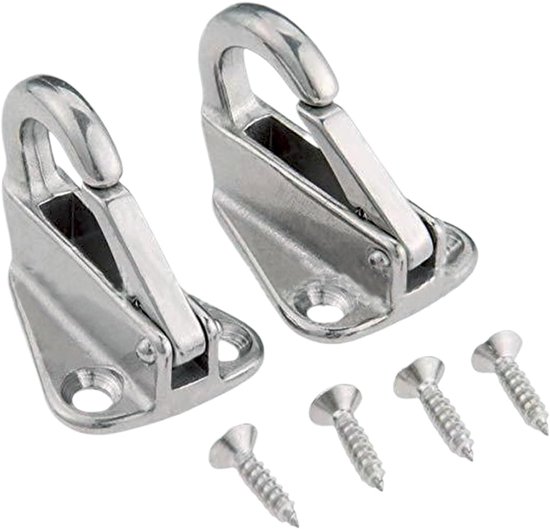 Leinenführungshaken Für Boote Edelstahlhaken Multifunktionale Haken Federhaken Kleiderhaken Robust Und Langlebig Für Boote, Küchen, Badezimmer, G
