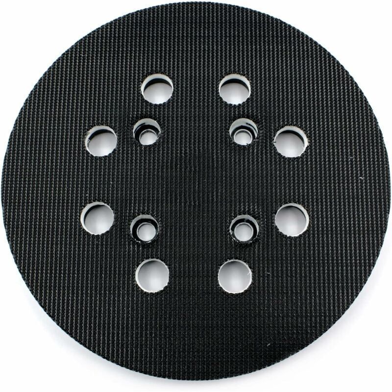 Schleifteller Ø 125 Mm – Mittlere Härte – Kompatibel Mit Bosch Exzenterschleifern – Für Ebene Und Gewölbte Oberflächen
