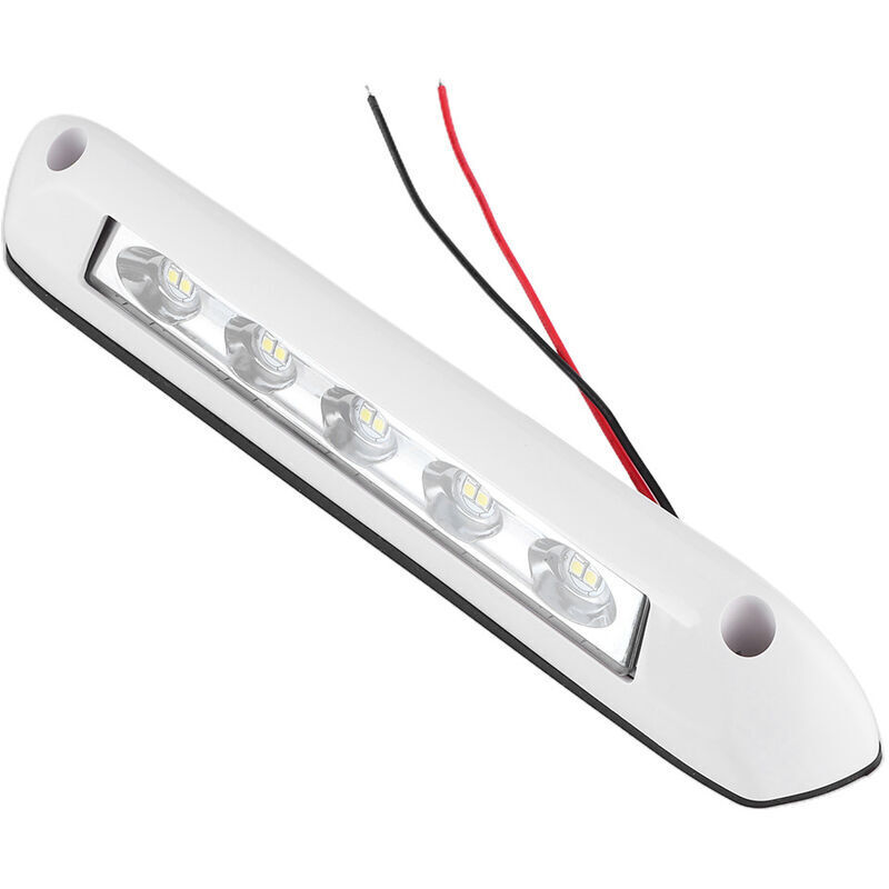 12v/24v Led-außenleuchte Für Wohnmobile – Wasserdicht Mit Klarer Linse – 8w – Einfache Installation Für Grillen Und Angeln