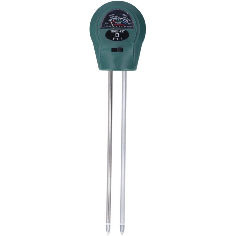 3-in-1 Bodentester, Feuchtigkeitsmesser, Leichtes Pflanzenpflegegerät Für Garten, Rasen, Landwirtschaft, Innen- Und Außenbereich, 2er-pack