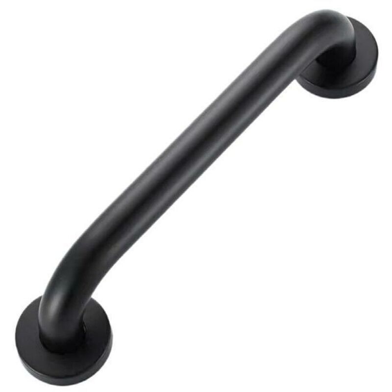 Haltegriff, Schwarz 400 Mm – Duschhaltegriff, Sicherheitsgriff Für Die Dusche, Toilettenhaltegriff Für Menschen Mit Behinderung, Stützstange Für Die Toilette, Haltegriff Für Dusche Und Toilette