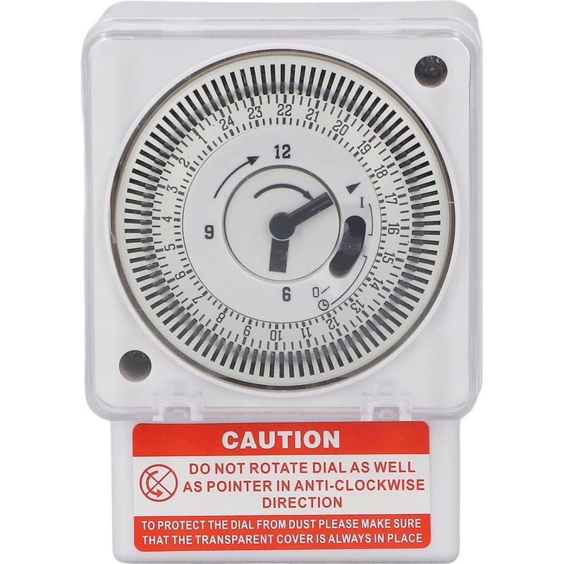 Mechanischer Timer Sl-189, Industrieuhr, Ac220v, Mit 24-stunden-zyklus Und 15-minuten-intervall