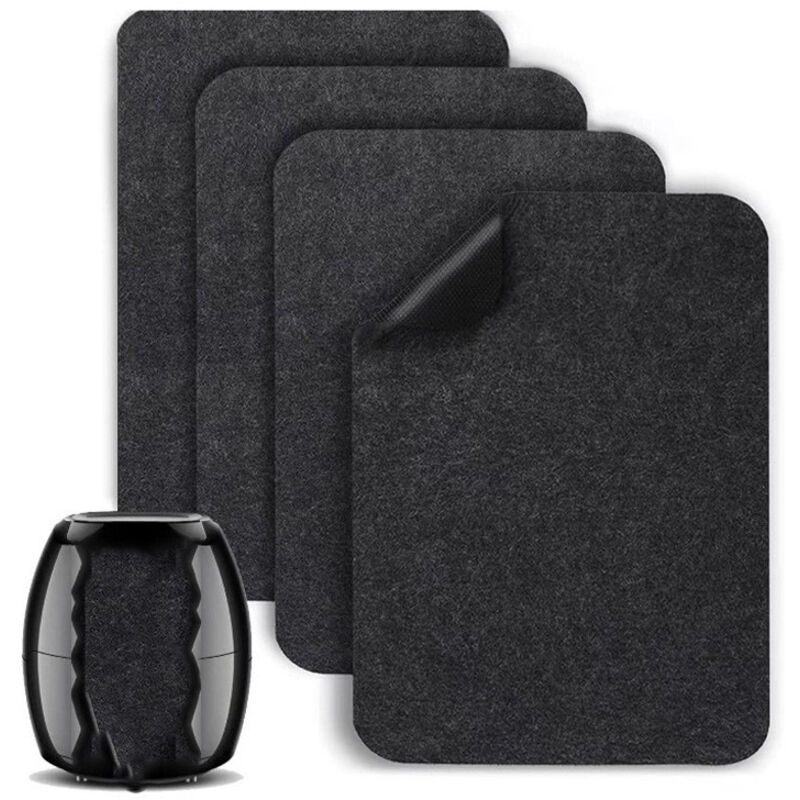Hitzebeständige Matte Für Heißluftfritteuse, Rutschfeste Küchenarbeitsplatten-schutzmatte Für Heißluftfritteuse, Kaffeemaschine, Mixer (44×30cm, 4 Stück)