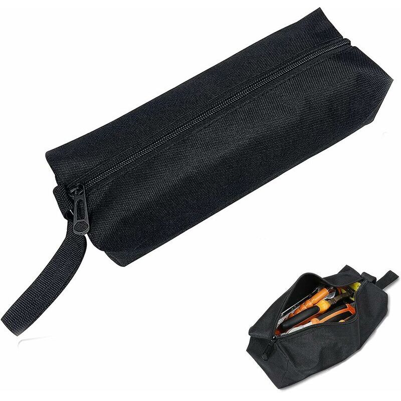Strapazierfähige Werkzeugtasche Aus Stoff, 30 X 10 X 10 Cm – Fächer Für Handwerkzeuge – Leicht Zu Tragen Dank Griff – Für Elektronisches Zubehör – Tragbar – 30 X 10 X 10 Cm