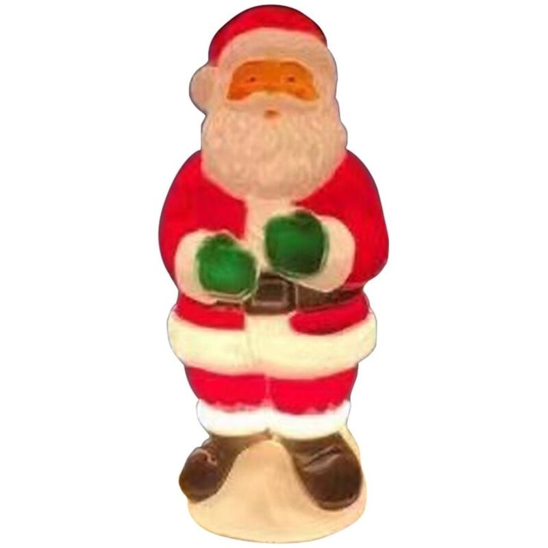 Weihnachtslichterkette Für Den Außenbereich In Form Eines Weihnachtsmanns – 30 X 16 Cm – Ip44 Wasserdicht – Dekoration Für Garten Und Terrasse