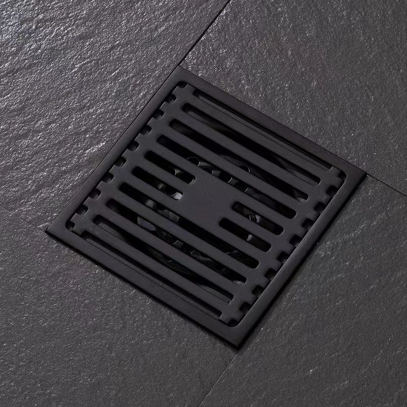 Abnehmbarer, Schwenkbarer Quadratischer Duschablauf Aus Edelstahl – Abdeckung Mit Muster – Herausnehmbarer Filter Zur Reduzierung Von Verstopfungen – Plattenstärke 2 Mm