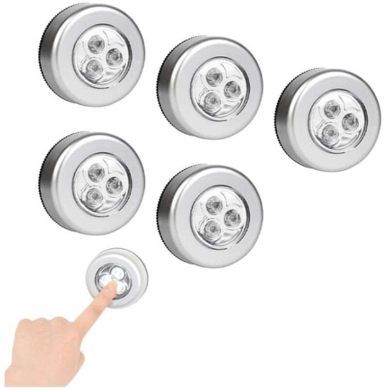 Selbstklebende Strahler, Selbstklebende Led-strahler, Led-lampen Zum Kleben, Kabellose Led-strahler, Led-nachtlichter, Batteriebetriebene Selbstklebende Lampen, Für Schränke, Flure (batterien Nicht En