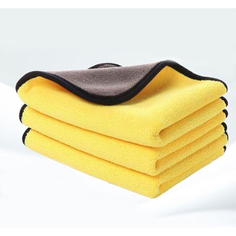 Mikrofasertücher Fürs Auto, 3er-set, Reinigungs-, Polier- Und Trockentücher Für Die Autopflege, Ultra-saugfähiges Mikrofasergewebe Für Alle Autowäschen, 30 Cm X 40 Cm
