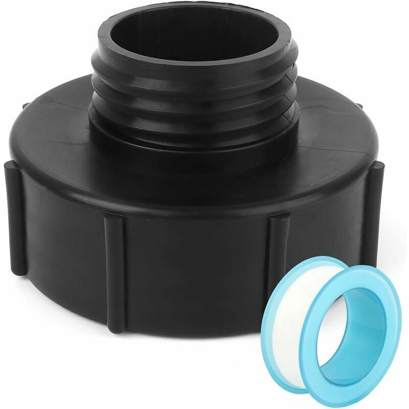 Ibc-adapter S100x8 Auf S60x6 Reduzierstück Mit Ptfe-band Für 1000-liter-tankhahn, Ibc-tankadapter Für Regenwassertank-fassventil